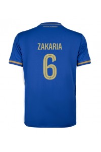 AS Monaco Denis Zakaria #6 Jalkapallovaatteet Vieraspaita 2025-26 Lyhythihainen